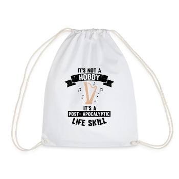 Conceptions de joueurs de harpe pour les conceptions de joueurs de harpe - Sac de sport léger - blanc - Devant