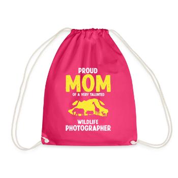 Safari Family Holiday Design pour l’Afrique Savannah - Sac de sport léger - fuchsia - Devant