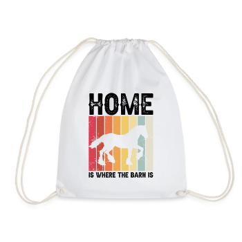 Conception Clydesdale pour clydesdale Riders - Sac de sport léger - blanc - Devant