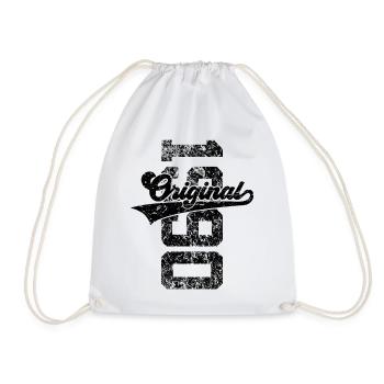 36TH BIRTHDAY ORIGINAL 1990 - Drawstring Bag - white - Front