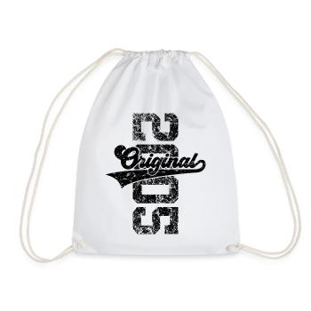 21ST BIRTHDAY ORIGINAL 2005 - Drawstring Bag - white - Front