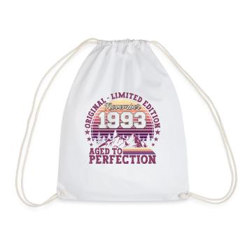 Né en 1993 Cadeau d’anniversaire Novembre - Sac de sport léger - blanc - Devant