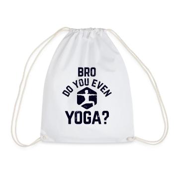 Yogalehrer Spruch Für Yogi Yoga - Turnbeutel - Weiß - Vorne