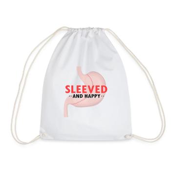 Conception de pontage gastrique et de pontage gastrique - Sac de sport léger - blanc - Devant