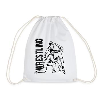 Grappling Martial Arts Wrestling - Turnbeutel - Weiß - Vorne