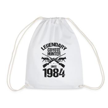 Conception de chasseur de coyote pour la chasse au coyote - Sac de sport léger - blanc - Devant