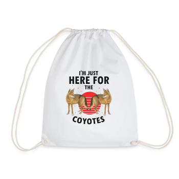 Conception de chasseur de coyote pour la chasse au coyote - Sac de sport léger - blanc - Devant