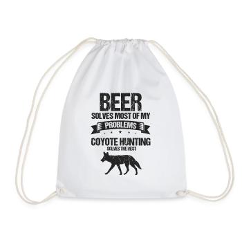 Conception de coyote pour les réacteurs de coyote - Sac de sport léger - blanc - Devant
