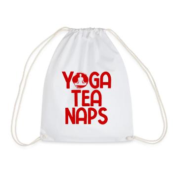Yogalehrer Spruch Für Yogi Yoga - Turnbeutel - Weiß - Vorne