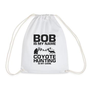 Conception de chasseur de coyote pour la chasse au coyote - Sac de sport léger - blanc - Devant