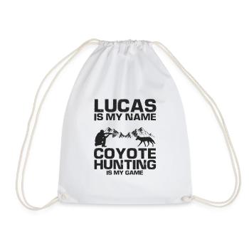 Conception de coyote pour les réacteurs de coyote - Sac de sport léger - blanc - Devant