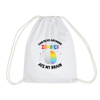 Dyslexia Teacher for Legathenia Therapists - Drawstring Bag - white - Front