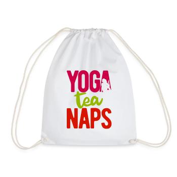 Yogalehrer Spruch Für Yogi Yoga - Turnbeutel - Weiß - Vorne