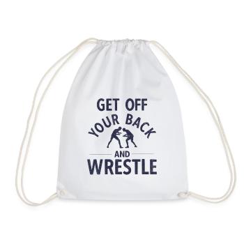 Grappling Martial Arts Wrestling - Turnbeutel - Weiß - Vorne