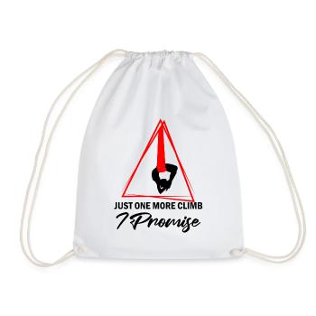Aerial Silk Circus for Aerial Silk Performer - Drawstring Bag - white - Front
