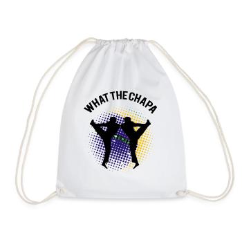 Capoeira pour arts martiaux mixtes et kickboxing - Sac de sport léger - blanc - Devant