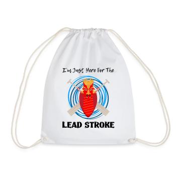 Dragon Boat Race Festival for Dragon Boat - Drawstring Bag - white - Front