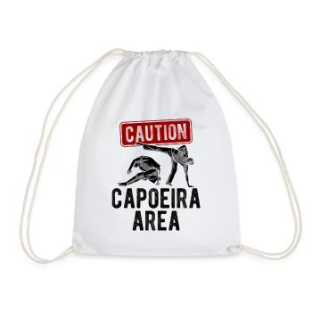 Capoeira - Turnbeutel - Weiß - Vorne