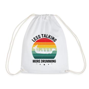Dragon Boat Racing Theme for Dragon Boating - Drawstring Bag - white - Front