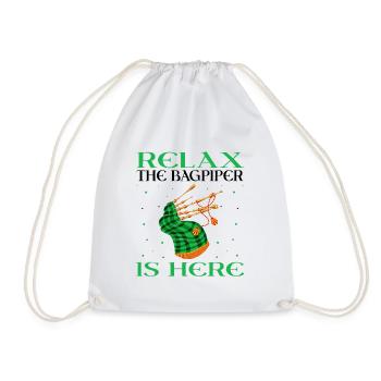 Citation de cornemuse pour les musiciens écossais et de cornemuse - Sac de sport léger - blanc - Devant