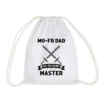 Citation de jeu de rôle fantastique pour le combat à l’épée - Sac de sport léger - blanc - Devant