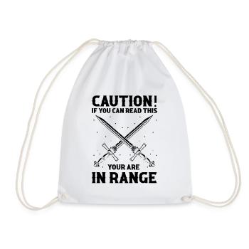 Citation de jeu de rôle pour Larper et Larp - Sac de sport léger - blanc - Devant