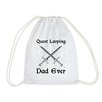 Citation de jeu de rôle pour Larper et Larp - Sac de sport léger - blanc - Devant