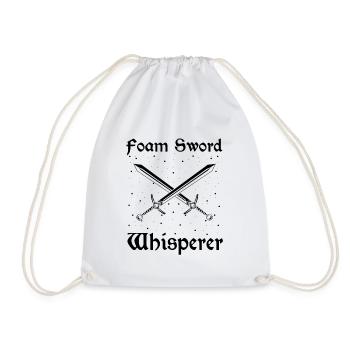 Citation de jeu de rôle pour Larper et Larp - Sac de sport léger - blanc - Devant