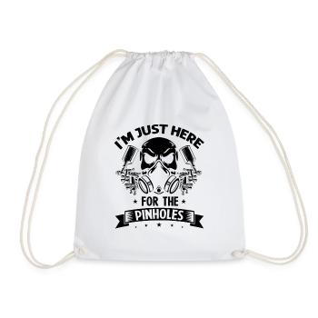 Car Painter Offer for Car Painters - Drawstring Bag - white - Front