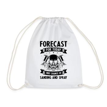 Car Painter Offer for Car Painters - Drawstring Bag - white - Front