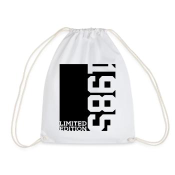 LIMITED EDITION 1985 41ST BIRTHDAY - Drawstring Bag - white - Front