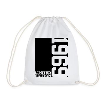 LIMITED EDITION 1969 57TH BIRTHDAY - Drawstring Bag - white - Front