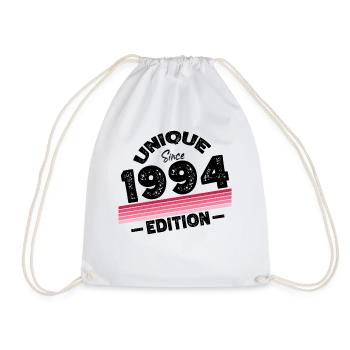Unique depuis 1994 Edition Anniversaire Millésime 1994 - Sac de sport léger - blanc - Devant