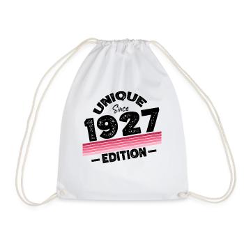 Unique depuis 1927 Edition Anniversaire Millésime 1927 - Sac de sport léger - blanc - Devant
