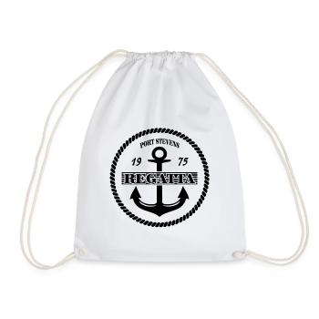 Sailing - Sailing - Sailing Ship - Maritime - Drawstring Bag - white - Front