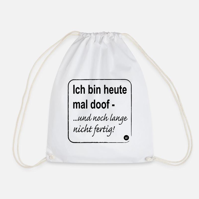 Doof - Turnbeutel - Weiß