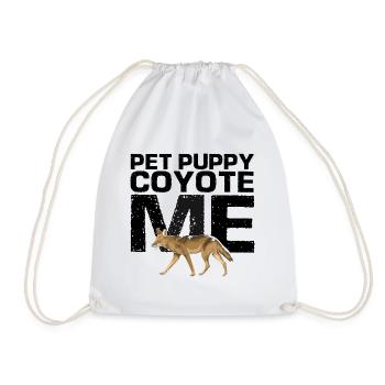 Conception de coyote pour les réacteurs de coyote - Sac de sport léger - blanc - Devant