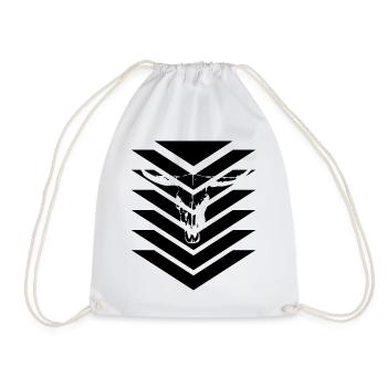 buffle - Sac de sport léger - blanc - Devant