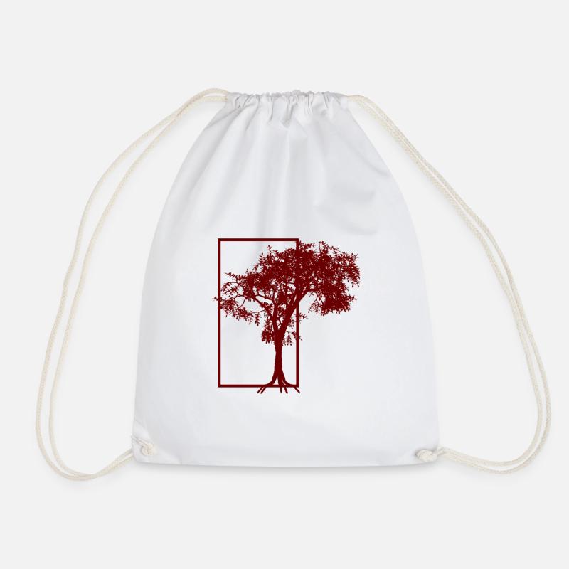 arbre - Sac de sport léger - blanc