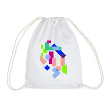 art - Sac de sport léger - blanc - Devant