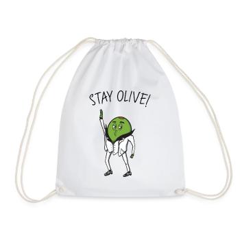 Stay Olive Rock N Roll Tanzen Geschenk - Sac de sport léger - blanc - Devant