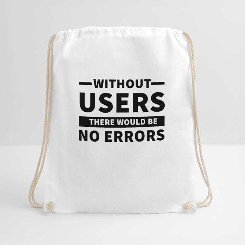 Coder Programmierer User Error Coding Turnbeutel