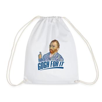 Van Gogh sort artiste Art - Sac de sport léger - blanc - Devant