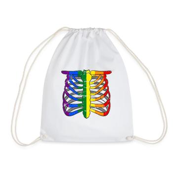Homo LGBT Pride Gay Gay Trans Pride - Sac de sport léger - blanc - Devant