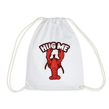 Conception de homard pour un amateur de homard - Sac de sport léger - blanc - Devant