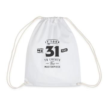 31st Birthday It Took Me 31 Years - Drawstring Bag - white - Front