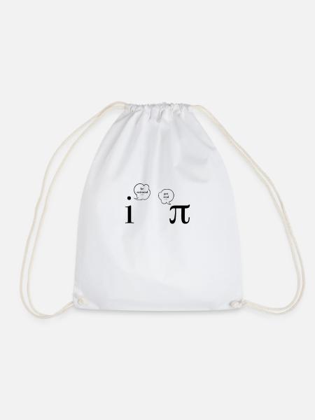 Pi-Mathe-Lehrer-Witzdesign n Mathematiker - Turnbeutel - Weiß
