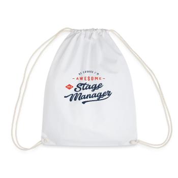 Régisseur Emploi Profession Birthday Worker - Sac de sport léger - blanc - Devant