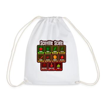 Scoville Scale Habanero Chili Amateurs - Sac de sport léger - blanc - Devant