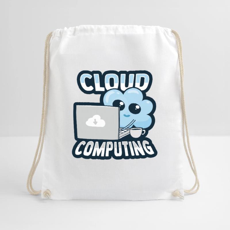 Cloud Administrator Cloud Devops Drawstring Bag